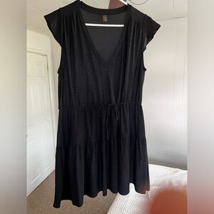 Woman’s 16 black super soft summer dress